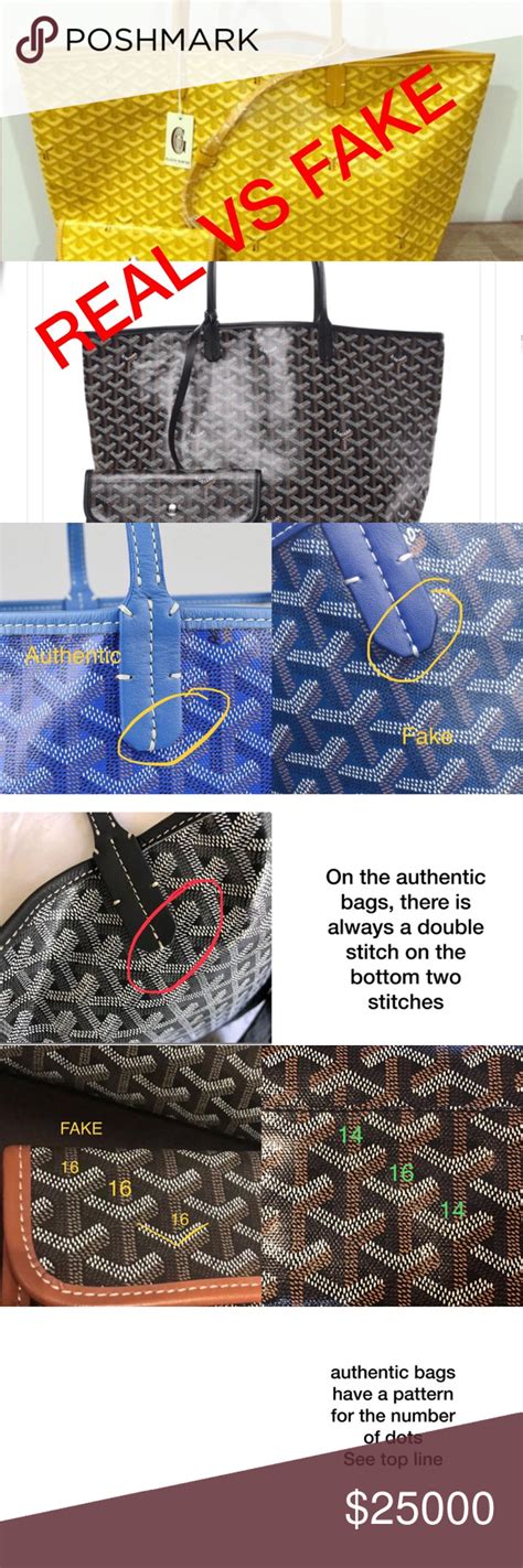 fake vs real goyard phone case|genuine goyard bag.